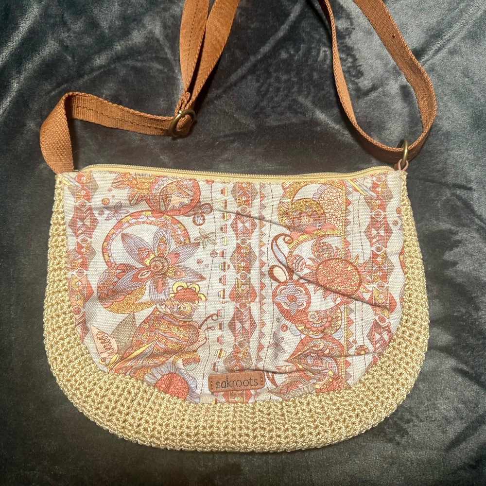 SAK Crochet Hobo
